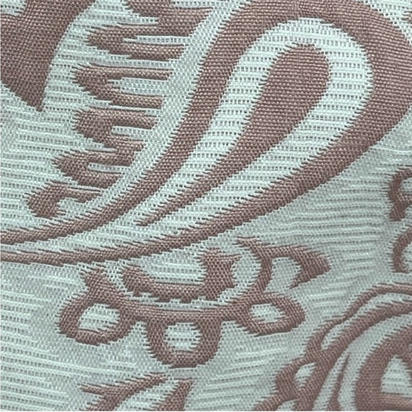 Victoria Beckham for Target cream pink paisley zip bomber varsity jacket - Picture 3 of 11